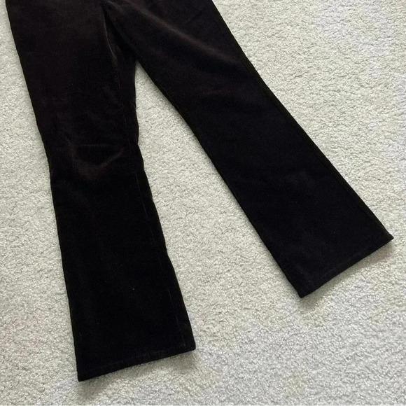 Ralph Lauren Jeans Company Brown Corduroy Pants Wm Sz 10 Wide Leg Boot Cut $199 - Picture 4 of 16